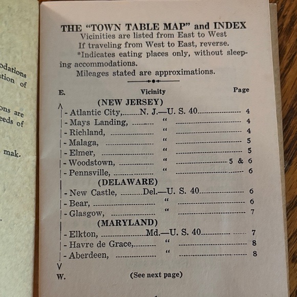 Vintage Tourist Information Directory - Picture 3 of 8